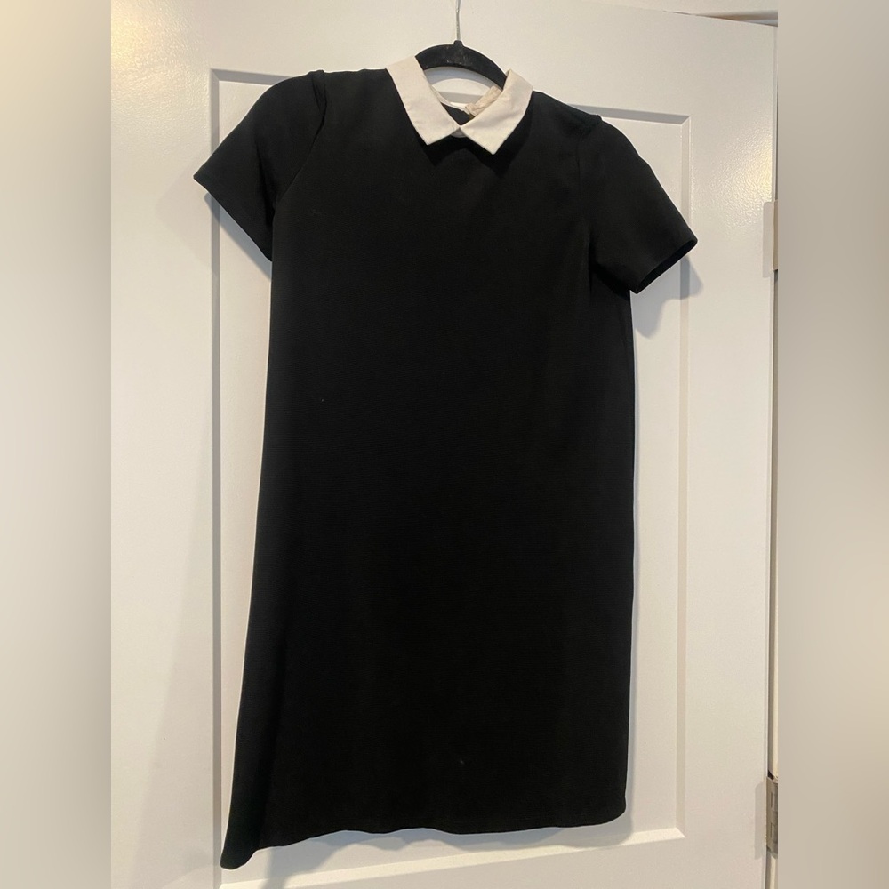 Zara Black and White Mini Dress